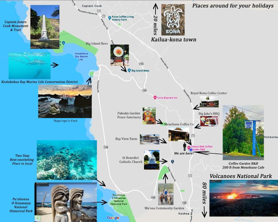 Coffee Garden Bed and Breakfast Captain Cook Εξωτερικό φωτογραφία